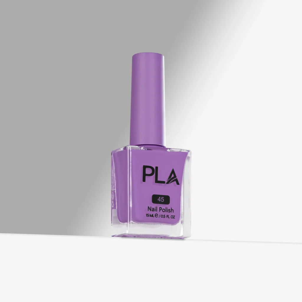 oja clasica mov Violet You're Turning Violet - 45, lac de unghii profesional, PLA 11 Free, finish lucios, pentru manichiuri si pedichiuri rezistente