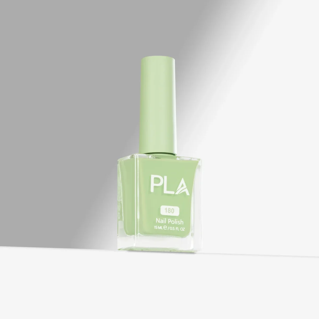 lac de unghii verde galben deschis Don't Do Me Dirty - 180, finish lucios, oja verde galbena rezistenta, formula curata 11 Free, pentru pedichiuri si manichiuri cu uscare la aer