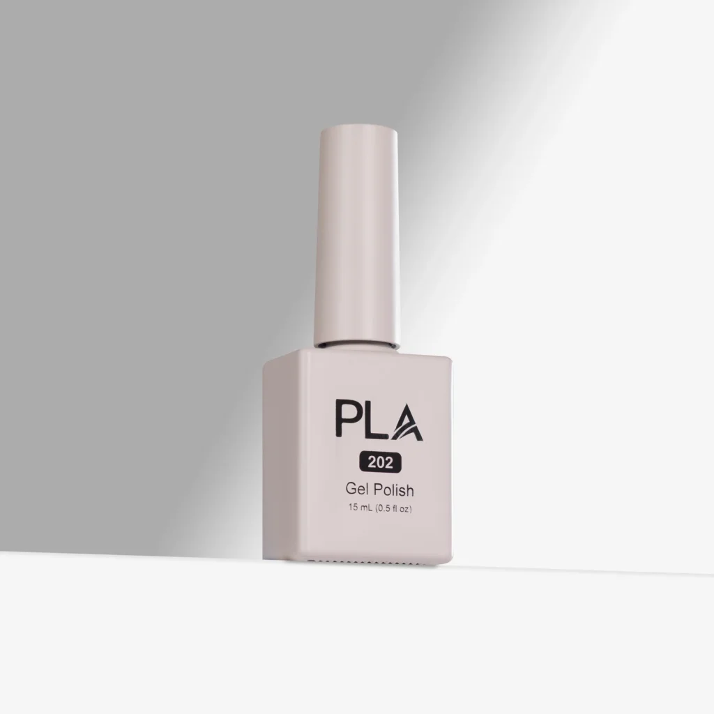 oja semipermanenta bej translucid Sheer Joy - 202 PLA Nails, un bej laptos, rezistenta si pigment lucios