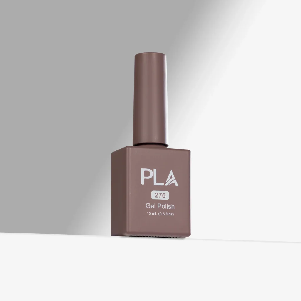oja semipermanenta maro November to Remember - 276 PLA Nails este rezistenta, cu formula curata 11-free, pigment intens si finish lucios