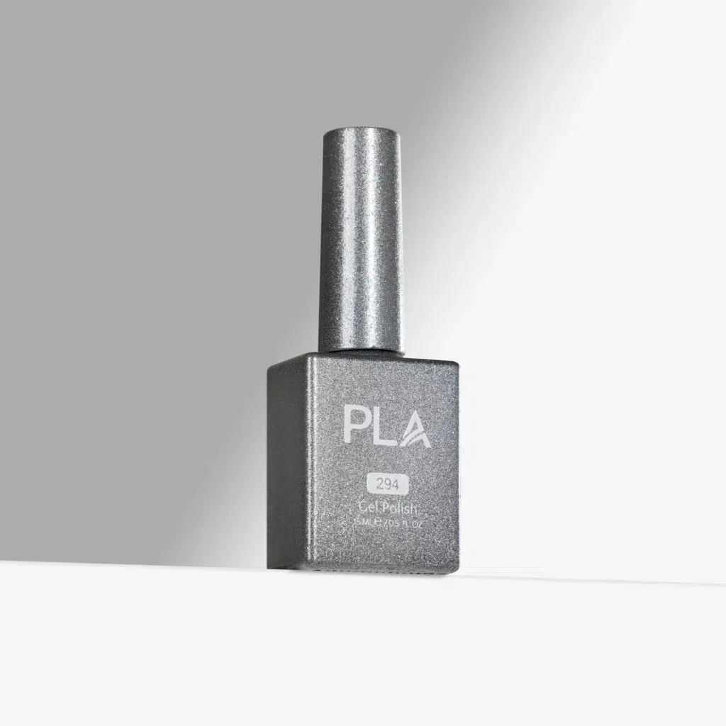 oja semipermanenta negry sclipici Dark Not Dull 294 PLA nails rezistenta, cu formula curata 11-free si finish stralucitor