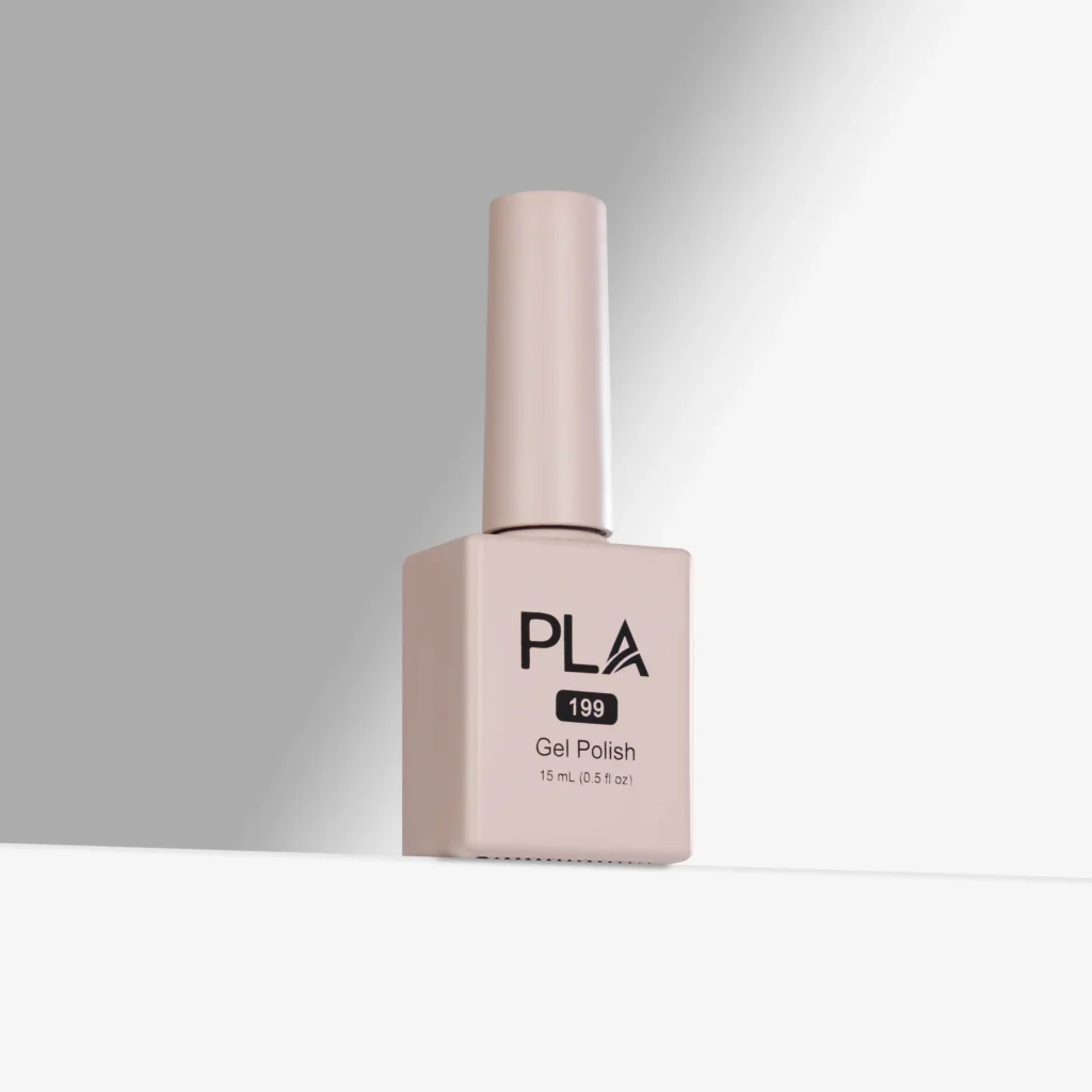 oja semipermanenta nude translucid Spring It On - 199 PLA Nails rezistenta, pigment intens, finish lucios si uscare rapida in lampa