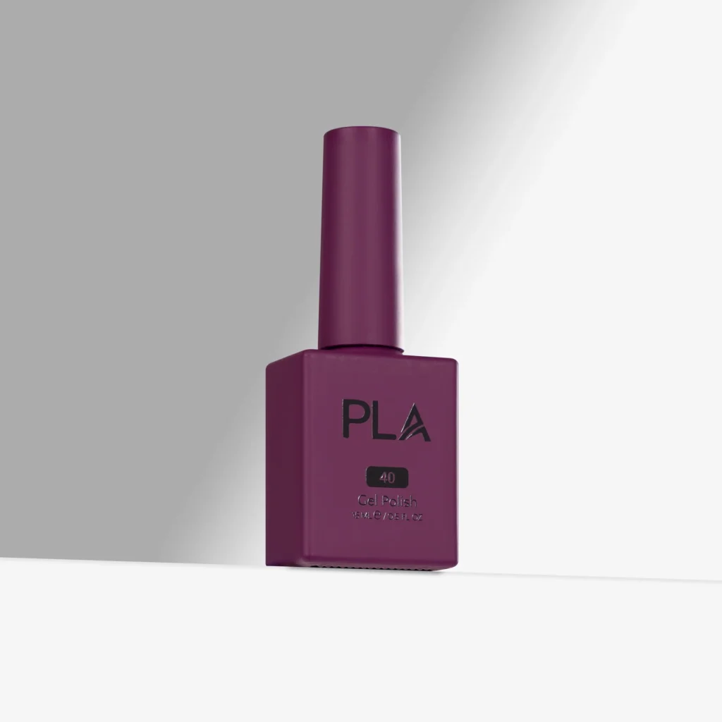 oja semipermanenta rezistenta mov profesionala Ridiculously Good Looking-40 PLA Nails rezista si se usuca rapid in lampa, cu formula curata 11 Free