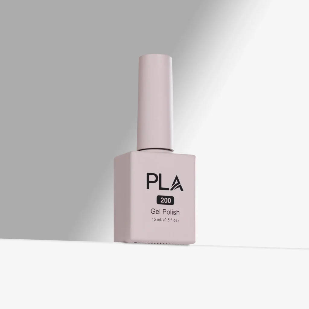 oja semipermanenta roz translucid Count to Tan - 200 PLA Nails, un nude laptos, rezistenta, finish lucios si uscare rapida in lampa UV