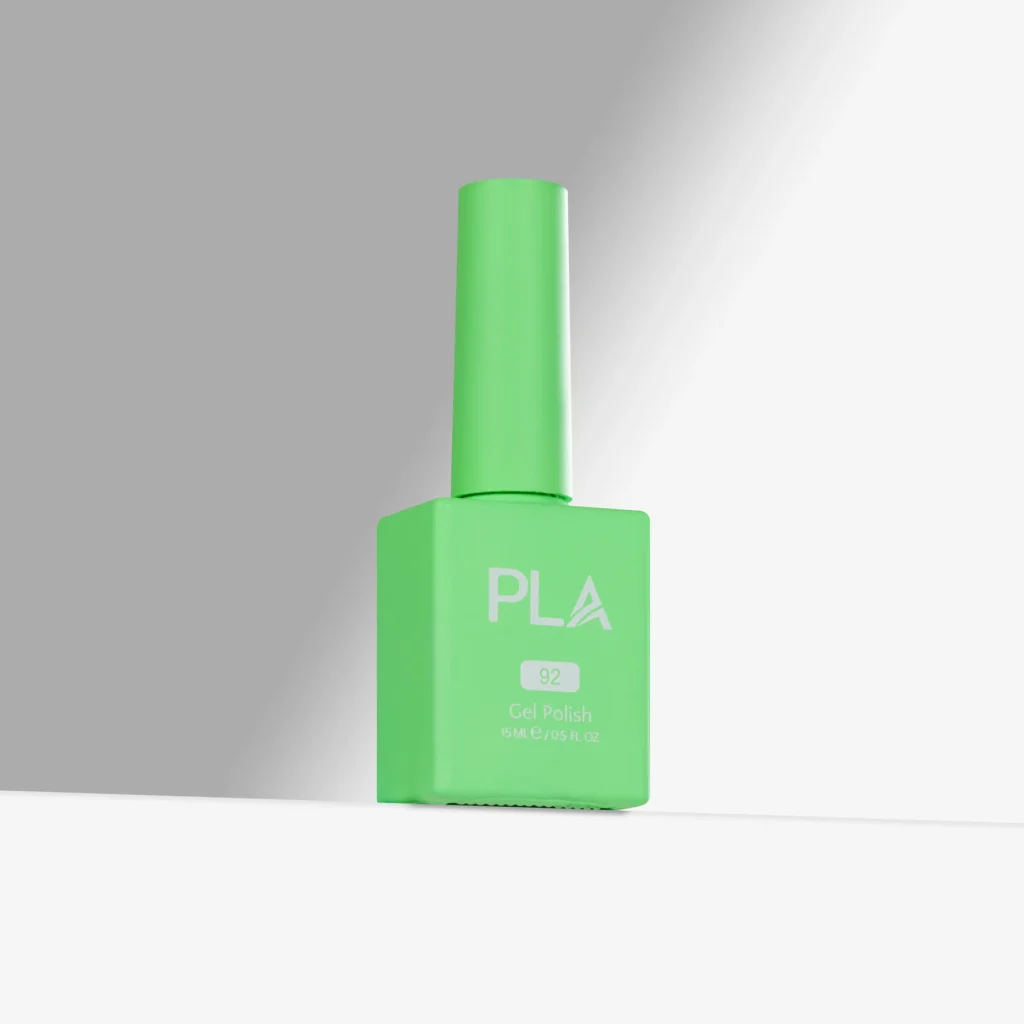 oja semipermanenta verde neon deschis Speakeasy to me - 92 PLA Nails are o formula curata 11 free si rezistenta prin uscare in lampa uv