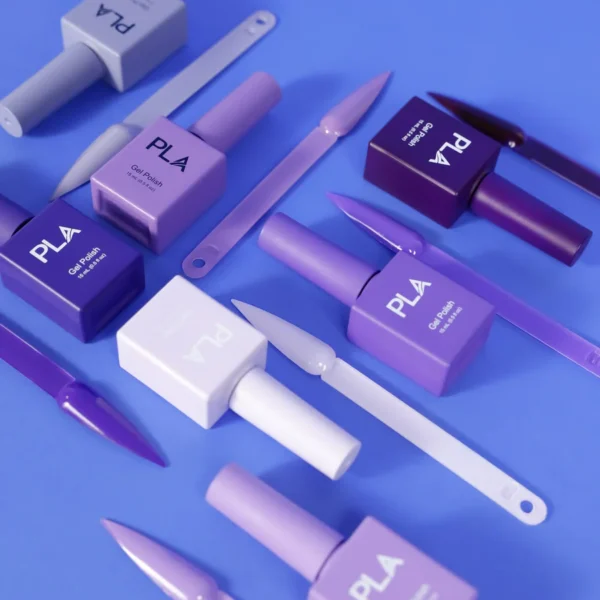 Purple_Mini_Collection, Mini Colectia Purple by PLA, rezistenta, profesionala, HEMA free, TPO free, pigment puternic, mani, semi, oja, lac de unghii, mov, semipermanenta