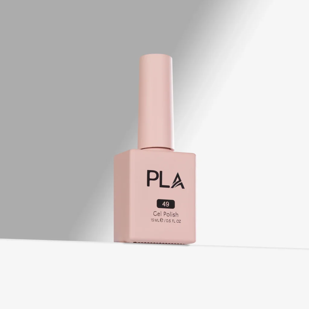 oja semipermanenta nude bej Beauty and The Beige 40 PLA Nails cu uscare rapida in lampa si rezistenta de durata