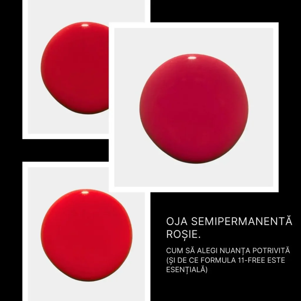 oja semipermanenta rosie, cum sa alegi nuanta potrivita pentru manichiura in functie de tinul pielii